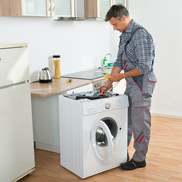 can you walk me through the steps of troubleshooting my washer issue in Virginia State University